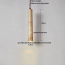 GobekUsa Black Iron LED Pendant Lights Stone Wabi Sabi Hanging Lamp Hallway Decor