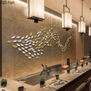 GobekUsa Ginkgo Leaves Wall Decor - Stereoscopic Living Room Ornaments