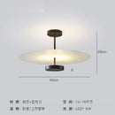 GobekUsa Black Acrylic Round Chandelier for Home Decor and Indoor Lighting