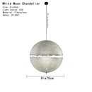GobekUsa Designer Moon Pendant Chandelier High-end LED Lighting for Living Room Bedroom