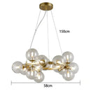 GobekUsa Glass Ball LED Pendant Lights for Home Decor and Luminaires