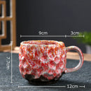 GobekUsa Hammer Pattern Porcelain Mugs, Set of 2