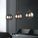 GobekUsa Glass Ball Pendant Lights: Modern Kitchen Dining Room Ceiling Lamp