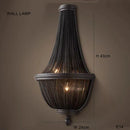 GobekUsa Black Tassel Ceiling Chandelier: Designer Dimmable Home Decor for Living Room