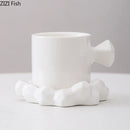 GobekUsa Diamond Porcelain Coffee Mug Set