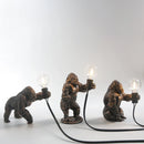 GobekUsa King Kong Gorilla Resin Table Lamp Night Light for Baby's Bedroom