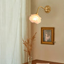 GobekUsa Copper Arm LED Wall Lamp for Stair, Bedroom, Living Room, Bathroom Mirror Light