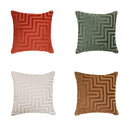 GobekUsa Geometric Jacquard Throw Pillowcase Double Sided Luxury Cushion Cover