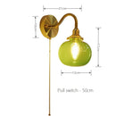GobekUsa Glass Decor Wall Sconce Lamp Lighting for Bedroom Living Room