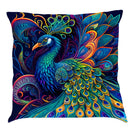 GobekUsa Cat Design Linen Pillowcase 45x45cm for Home Decor and Cushion Covers