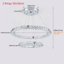 GobekUsa Crystal Chandelier Pendant Lamp for Dining Room and Bedroom