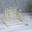 GobekUsa Glass Cup Spin Rack Mug Holder Stand Kitchen Organizer Tray