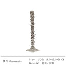 GobekUsa Golden Candlestick Holder Resin Plated Melt Shape for Wedding & Home Decor