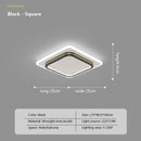 GobekUsa Crystal Ceiling Lights: Modern Indoor Lighting with LED, Round/Square Luminaria
