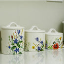 GobekUsa Large Silicone Sealed Flower Storage Jar, Nut & Tea Caddy, Snack Can, Sugar & Spice Canister