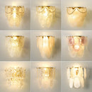 GobekUsa Luxe Crystal Glass Wall Lamp for Aisle, Living Room, Bedroom & Corridor Lighting