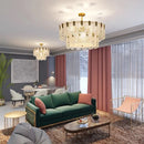 GobekUsa Crystal Chandelier: Modern Luxury Ceiling Lamp for Living Room, Bedroom, or Restaurant