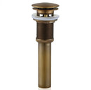GobekUsa Antique Brass Vessel Sink Drain - Bathroom Accessory