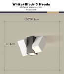 GobekUsa 22W Dimmable Square LED Ceiling Spot Light for Indoor Lighting