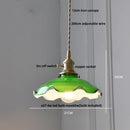 GobekUsa Iron Lampshade LED Pendant Lights, Adjustable Modern Hang Lamp