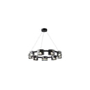 GobekUsa LED Straight Line Ceiling Chandelier Modern Pendent Light for Living Dining Room