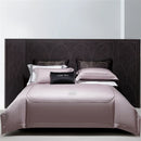 GobekUsa Cotton Satin Jacquard Embroidery Bedding Set with Elastic Sheet & Duvet Cover