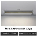 GobekUsa Black Linear LED Ceiling Lamp for Living Room, Aisle, Dining Room
