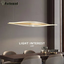GobekUsa Acrylic Led Pendant Lamp for Dining Room, Bar & Kitchen - Minimalist Hanging Lights