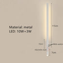 GobekUsa Adjustable Angle LED Wall Lamp 3000K Sconces for Bedside Reading