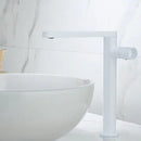 GobekUsa Brushed Gold Basin Faucet: Single Handle Brass Bathroom Mixer Tap