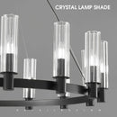 GobekUsa Crystal Chandelier Pendant Lights - Luxury LED Lighting for Living Room