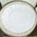 GobekUsa Cotton Round Bed Sheet Set with Elastic Band, Soft & Skin-Friendly Fitted Sheets