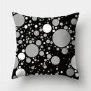 GobekUsa Geometric Stripes Pillowcase 45x45cm Polyester Cushion Cover for Living Room