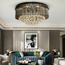GobekUsa Crystal Ceiling Lamp: Modern Luxury Lighting for Living Room, Bedroom & Home