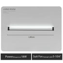 GobekUsa Black Bar Linear Wall Light for Living and Dining Room Lighting
