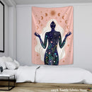 GobekUsa Kawaii Women Tapestry Anime Girl Illustration Aesthetic Art Hippie Dorm Decor