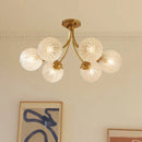 GobekUsa Glass Ball Ceiling Light: Modern Nordic Living Room Dining Room Bedroom Lamp