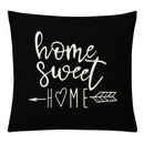 GobekUsa Geometric Yellow Linen Pillow Cover for Modern Décor 45x45cm