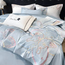 GobekUsa Chic Embroidered Cotton Bedding Set for Luxurious Home Décor