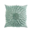 GobekUsa 3D Velvet Flower Pillow Covers in Yellow Beige 45x45cm