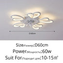 GobekUsa Dimmable Ceiling Fan Lights with Remote Control for Living Children's Bedroom Dining Room