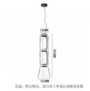 GobekUsa Heavy Glass Modern Chandelier Pendant Lamps for Living Room, Dining Room, and Store