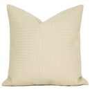 GobekUsa Geometric Faux Leather Throw Pillow Cover - Modern Luxury Pillowcase