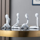 GobekUsa Abstract Figures Ornament Sculpture for Home Office Decor