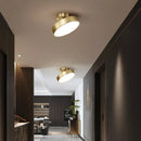 GobekUsa Copper Chandelier: Modern LED Ceiling Lamp for Aisle, Living Room, Bedroom Decor