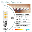 GobekUsa G9 LED Corn Bulb 3W 5W 220V 3000K 6000K Silica Gel SMD2835 Chandelier Light
