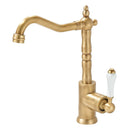 GobekUsa Gold Black Brass Bathroom Kitchen Faucet - Sink Mixer for Hot Cold Water