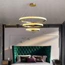 GobekUsa LED Chandelier: Minimalist Modern Pendant Lamp for Home Lighting in Living, Dining, Kitchen & Bedroom