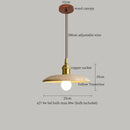 GobekUsa Glass Ball LED Pendant Light Yellow for Home Decor Dining Living Room