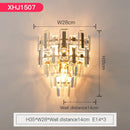 GobekUsa Crystal Wall Lamp: Elegant Living Room & Bedroom Decor